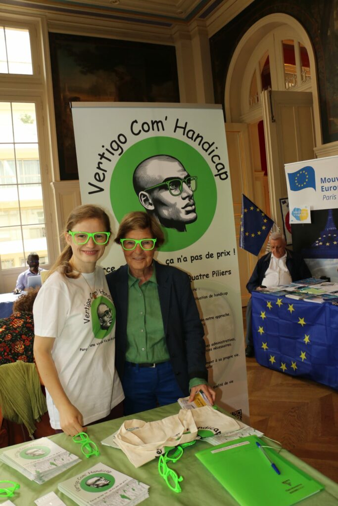 Forum des associations Paris 16ème - Marie du 16ème - Stand Vertigo Com Handicap